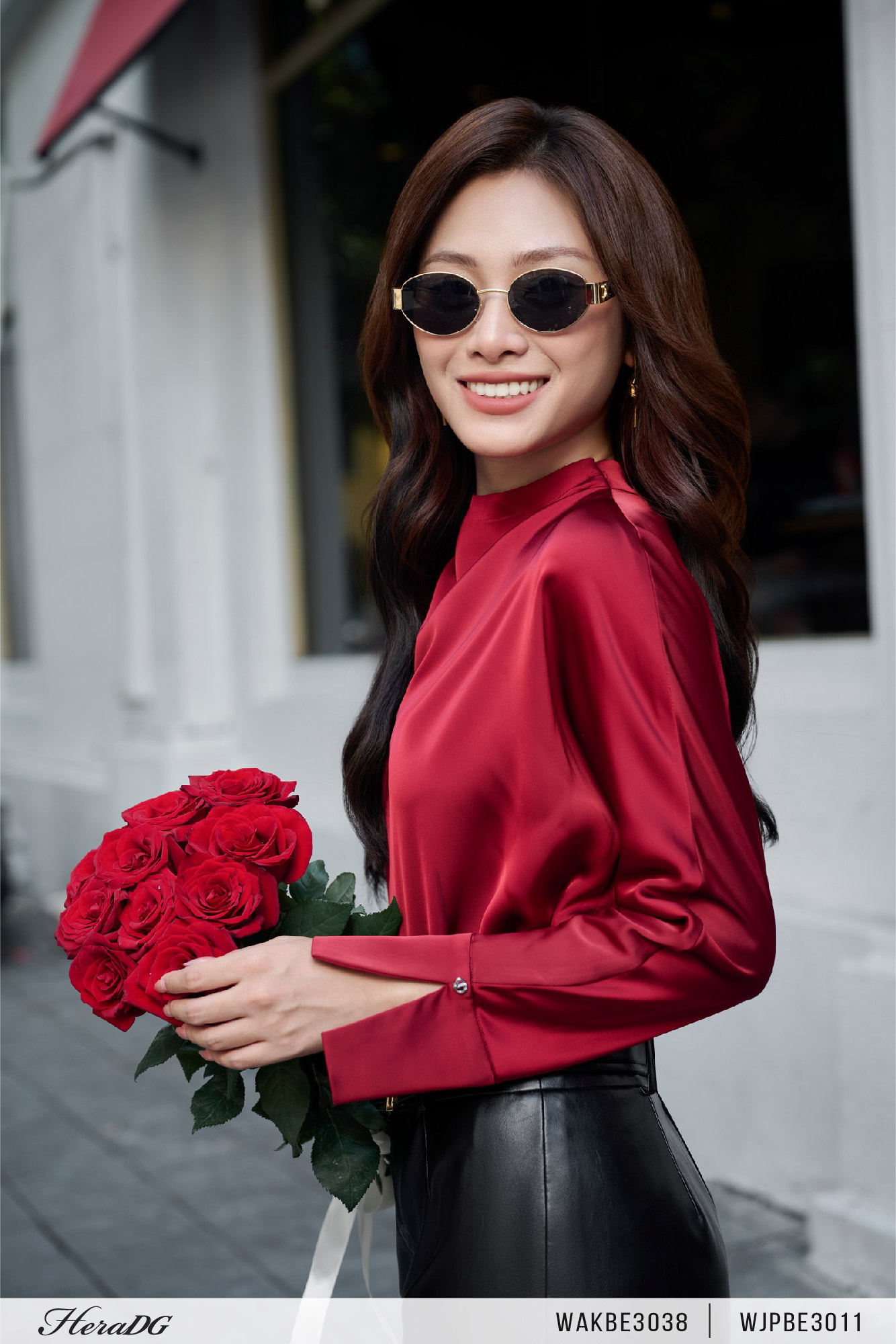 Ảnh của Áo lụa cổ đổ dáng suông